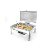 Chafing dish GN 1/1 finisaj satinat, 9 lt, 570x430x(H)290 mm